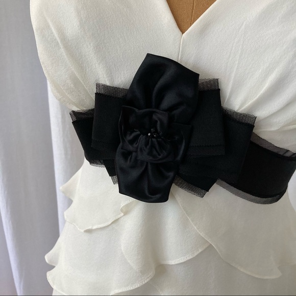 BCBG NWT Silk bridal shower or wedding dress - Picture 4 of 9